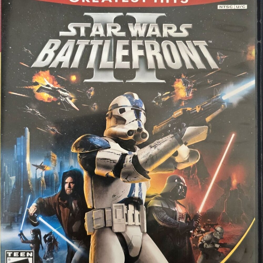 Star Wars Battlefront Greatest Hits PS2 Game Complete With Case & Manual LucasAr